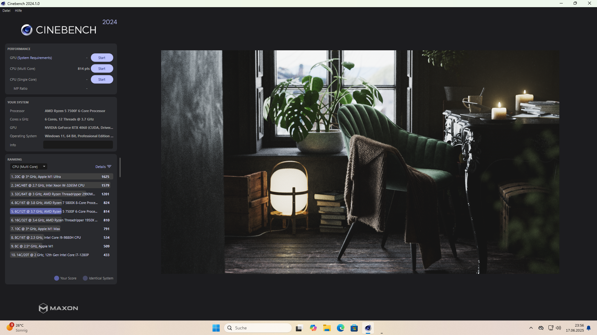 AllrounderPC Cinebench 24
